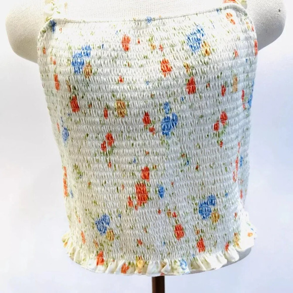 NWT SO GOODS FOR LIFE Juniors Sleeveless Pullover Cropped Shirred Top Size XXL - Picture 2 of 10